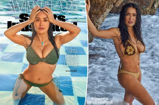 Salma Hayek Defies Time: Her 2025 Bikini Photos That Left The World Speechless!